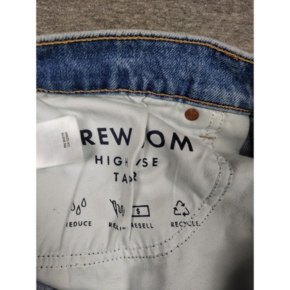 Lucky Brand Womens‎ Jeans 14 Blue Denim Faded Drew Mom Casual Classic Button Fly - Picture 10 of 10